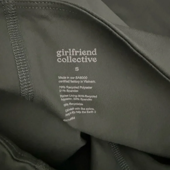 Girlfriend Collective High Rise Sport Skort in Green Size Small NWT - Picture 11 of 12